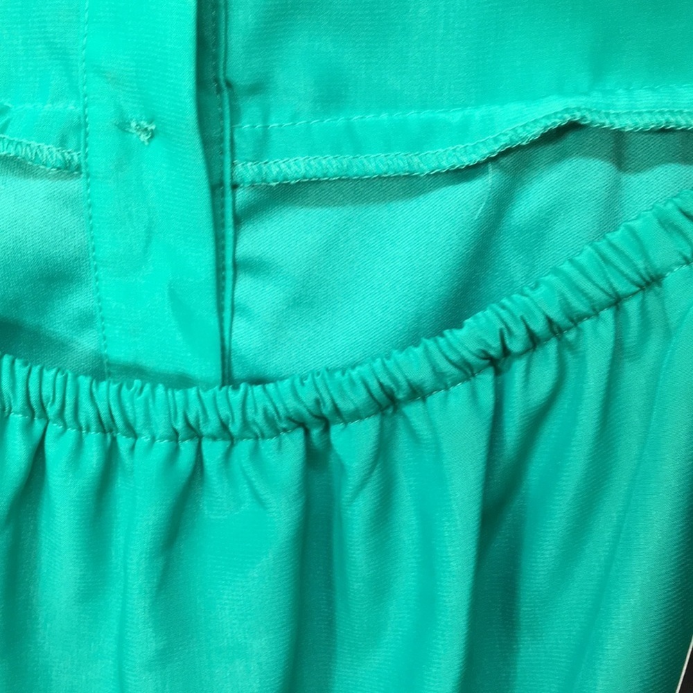 Bebe Women’s Green Sandi Open Back Mini Dress Size XXS NEW With Tags - Picture 11 of 13